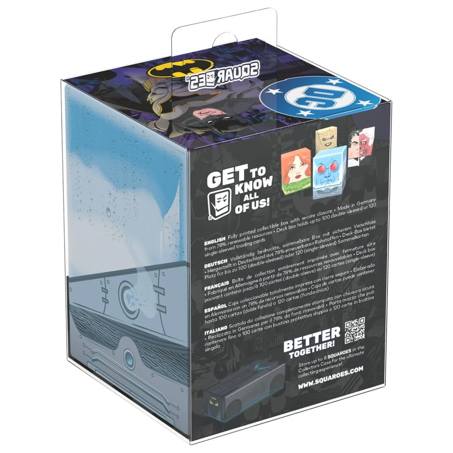Squaroes Squaroe Batman: Gotham City GC010 - Mr. Freeze poza produsului