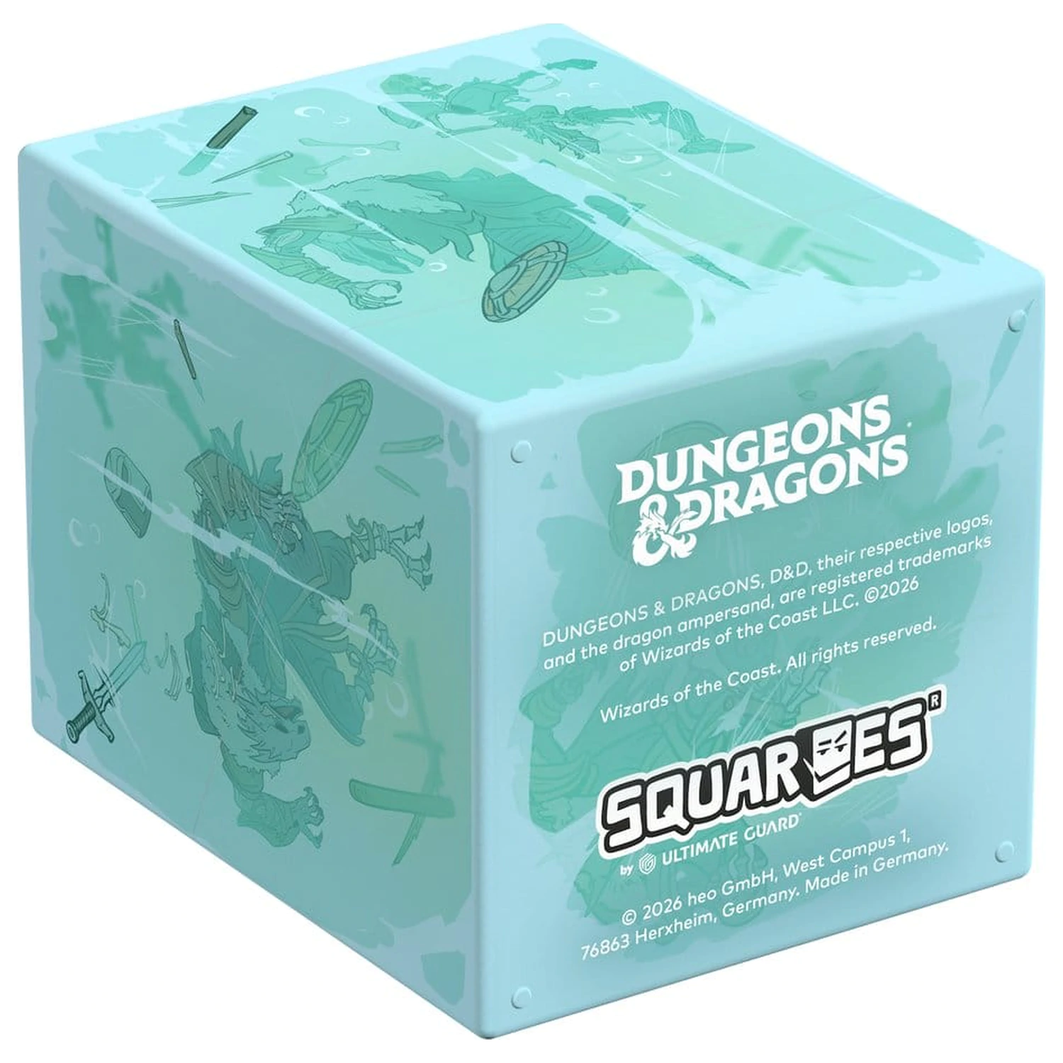 Squaroes Squaroe Dungeons & Dragons DND002 - Cub Gelatinos poza produsului