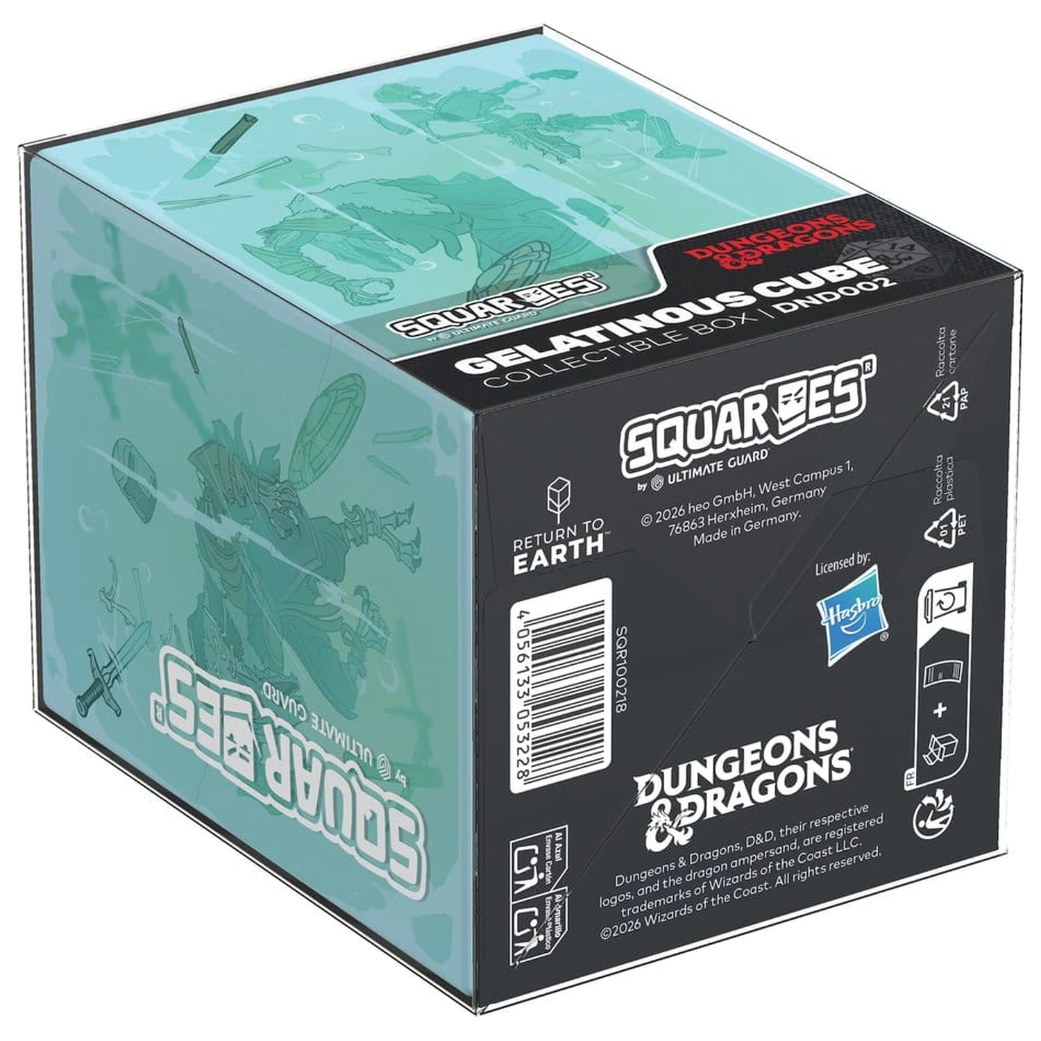 Squaroes Squaroe Dungeons & Dragons DND002 - Cub Gelatinos poza produsului