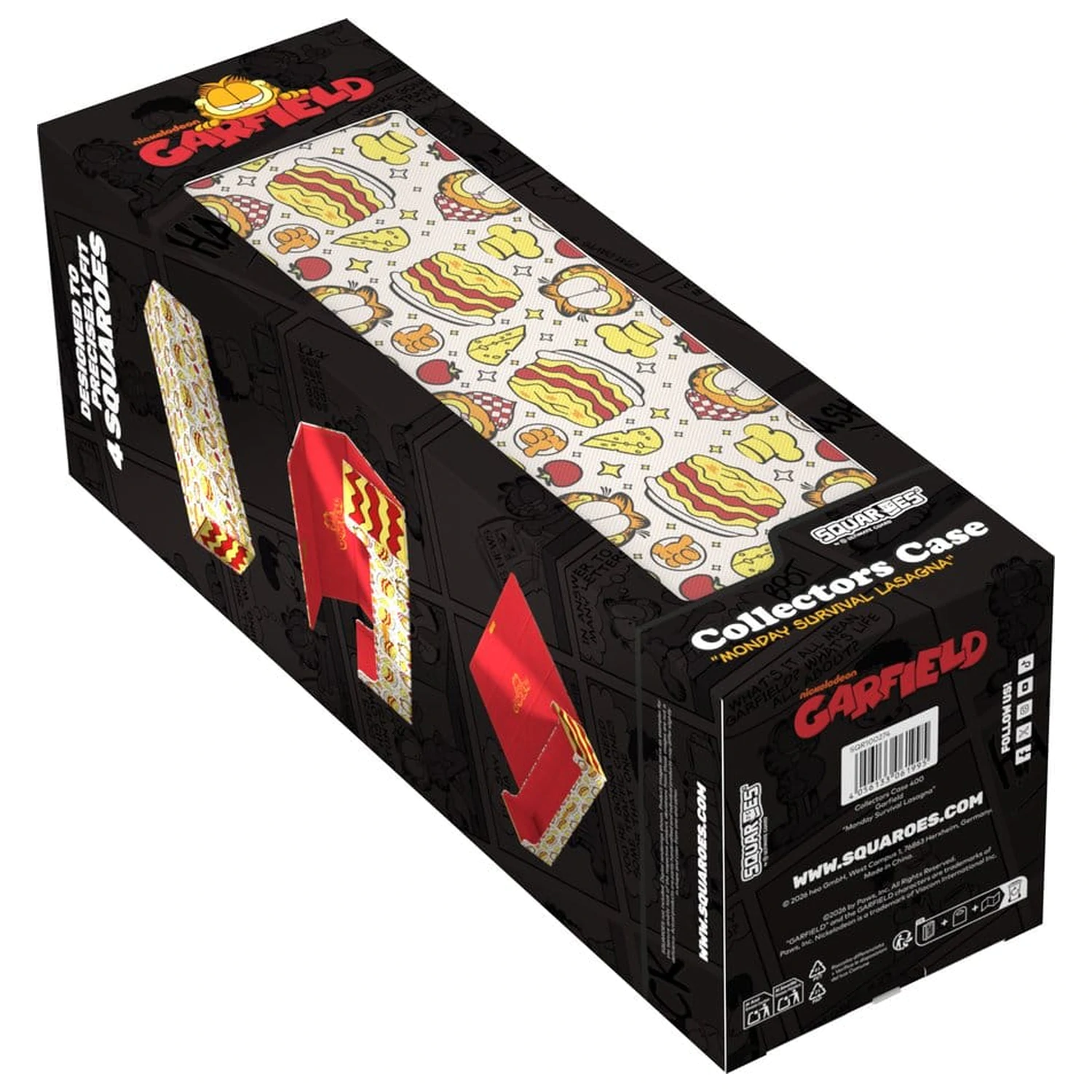 Squaroes Squaroe Garfield Cutie pentru colectionari - Monday Survival Lasagna poza produsului