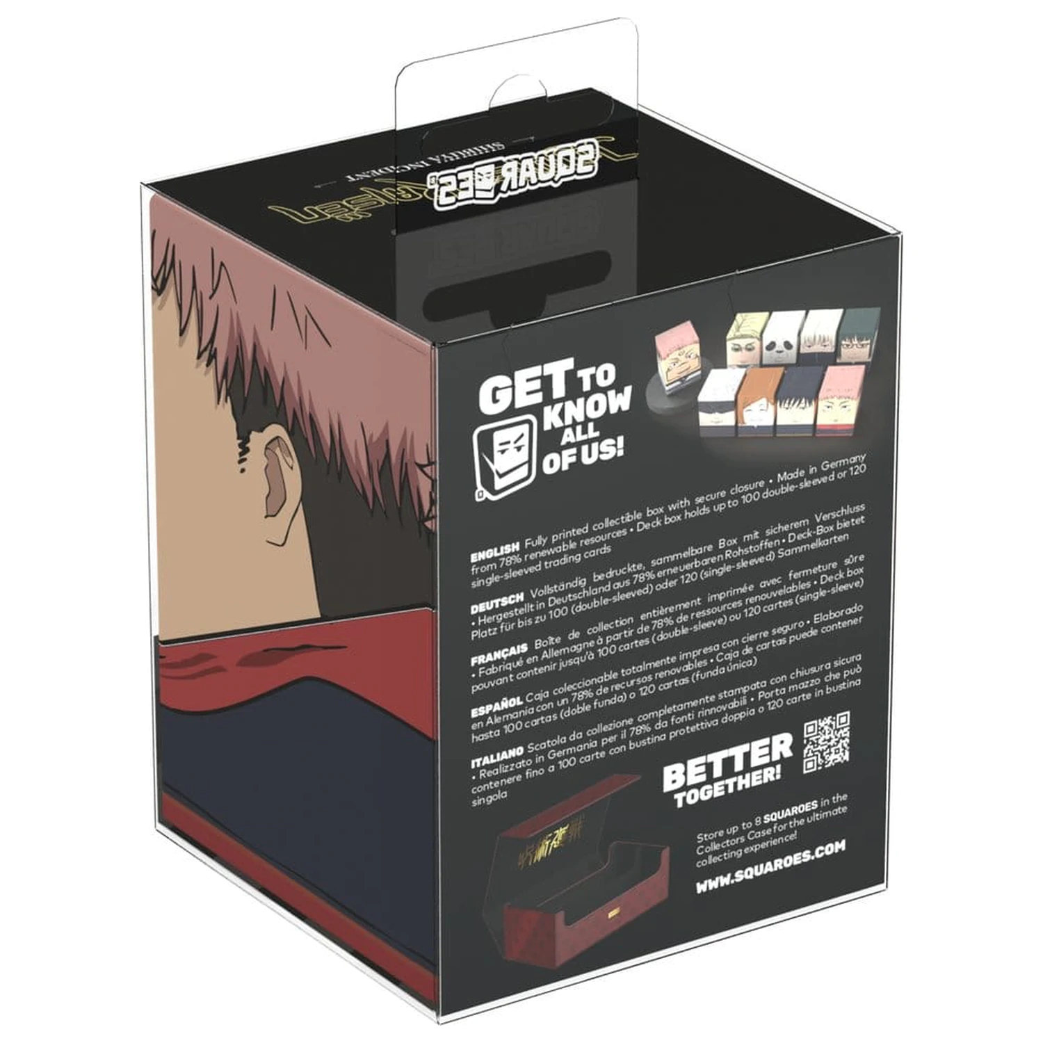 Squaroes Squaroe Jujutsu Kaisen JK001 - Yuji Itadori poza produsului