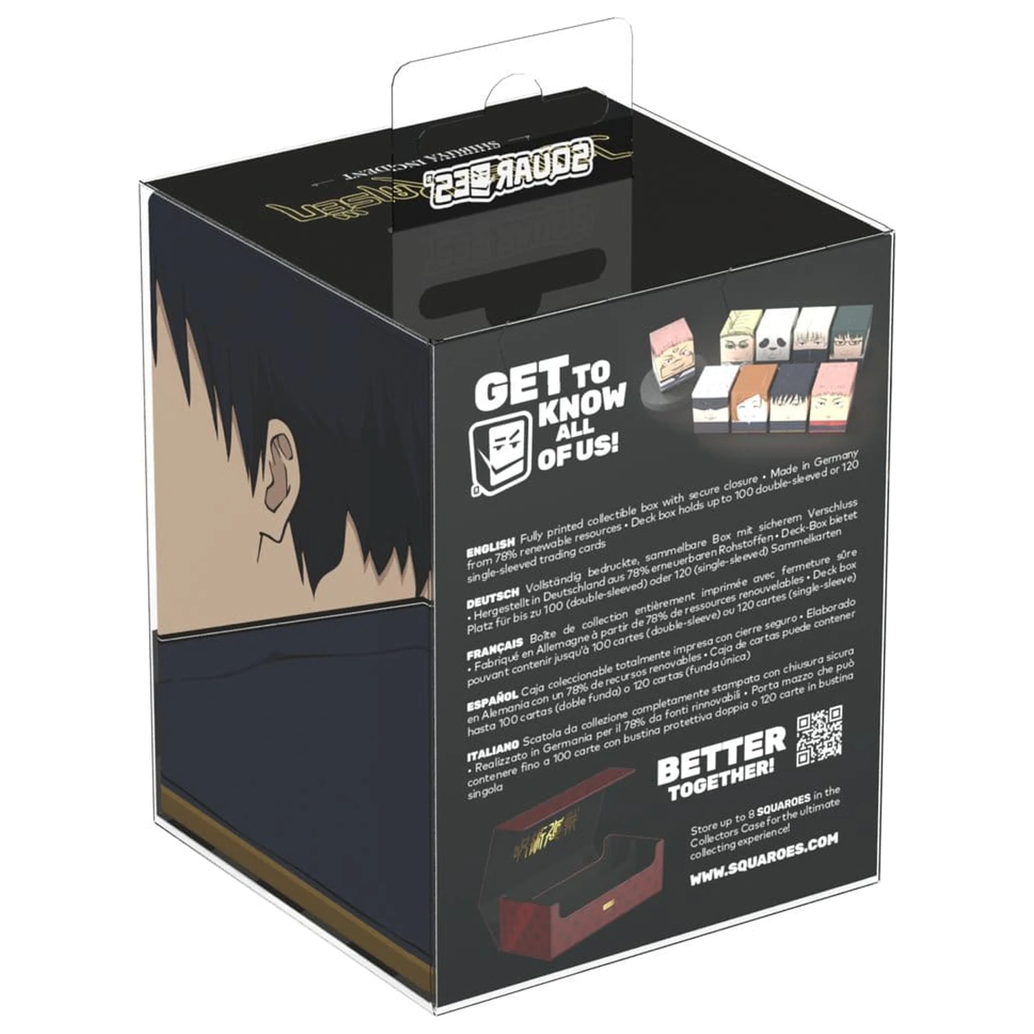 Squaroes Squaroe Jujutsu Kaisen JK002 - Megumi Fushiguro poza produsului