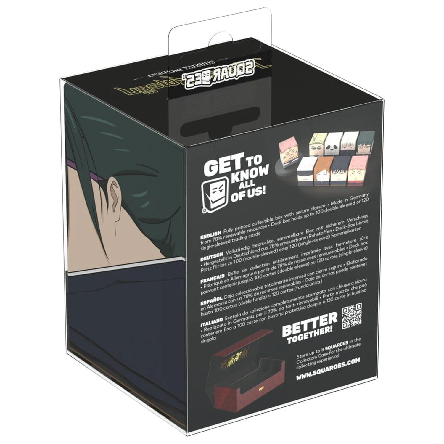 Squaroes Squaroe Jujutsu Kaisen JK004 - Maki Zen'in poza produsului