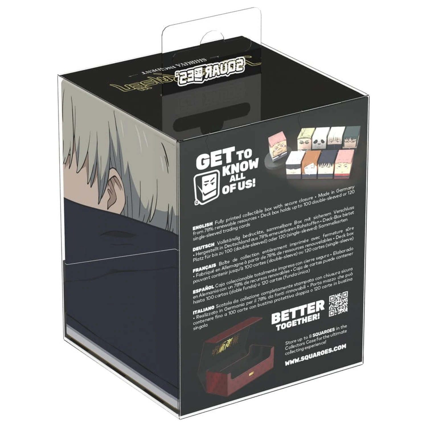 Squaroes Squaroe Jujutsu Kaisen JK005 - Toge Inumaki poza produsului