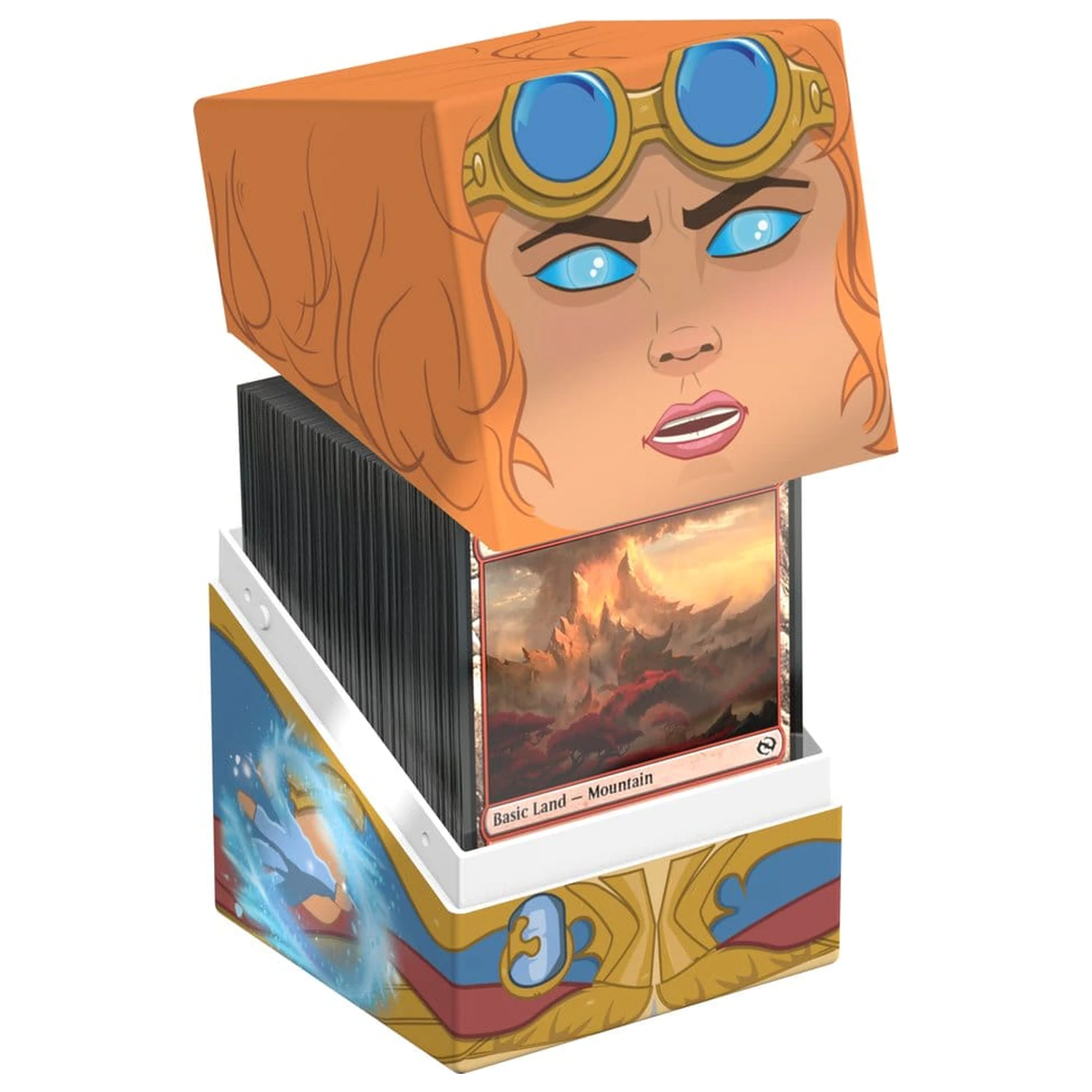 Squaroes Squaroe Magic: The Gathering "Reality Fracture" MTG012 - Chandra (Fractured) poza produsului