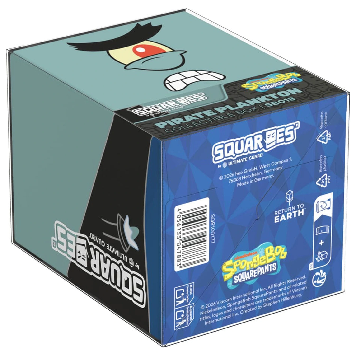 Squaroes Squaroe SpongeBob SquarePants™ SB018 - Pirate Plankton poza produsului