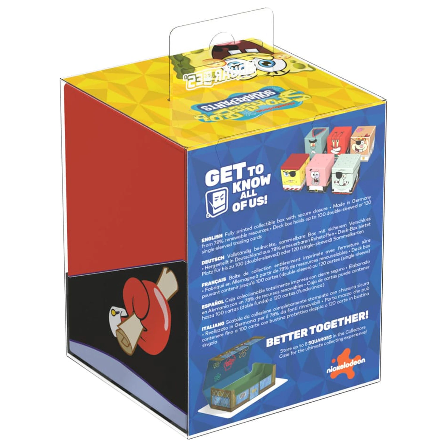Squaroes Squaroe SpongeBob SquarePants™ SB019 - Piratul Mr Krabs poza produsului