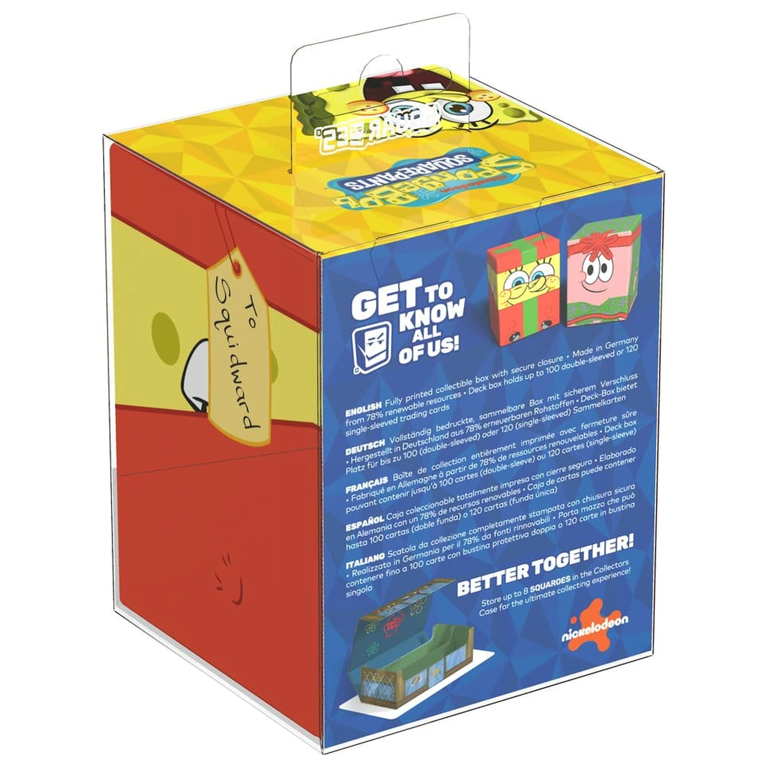Squaroes Squaroe SpongeBob SquarePants™ SB021 - Holiday SpongeBob poza produsului