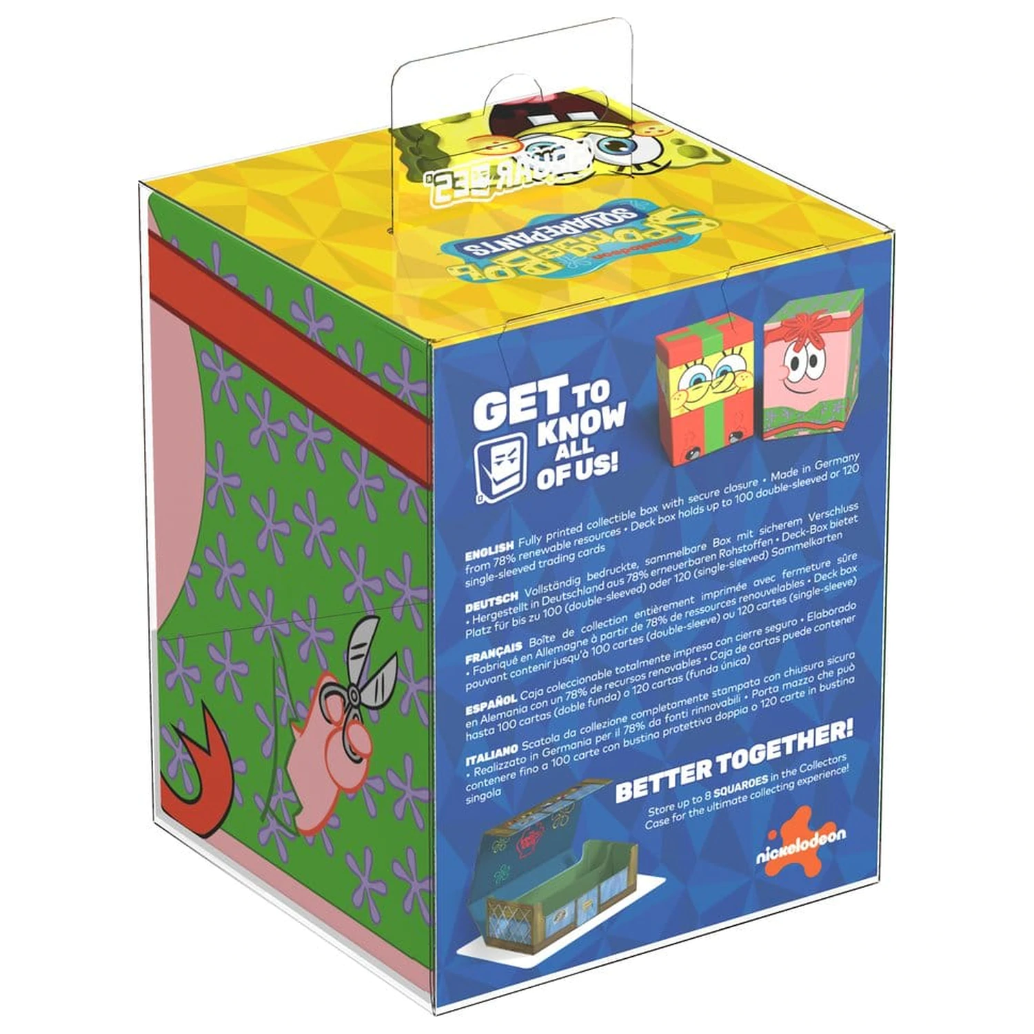Squaroes Squaroe SpongeBob SquarePants SB022 - Holiday Patrick poza produsului