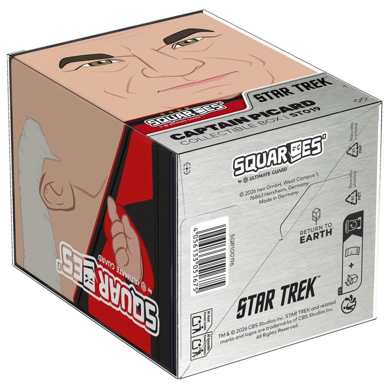 Squaroes Squaroe Star Trek: The Next Generation ST019 - Captain Picard poza produsului