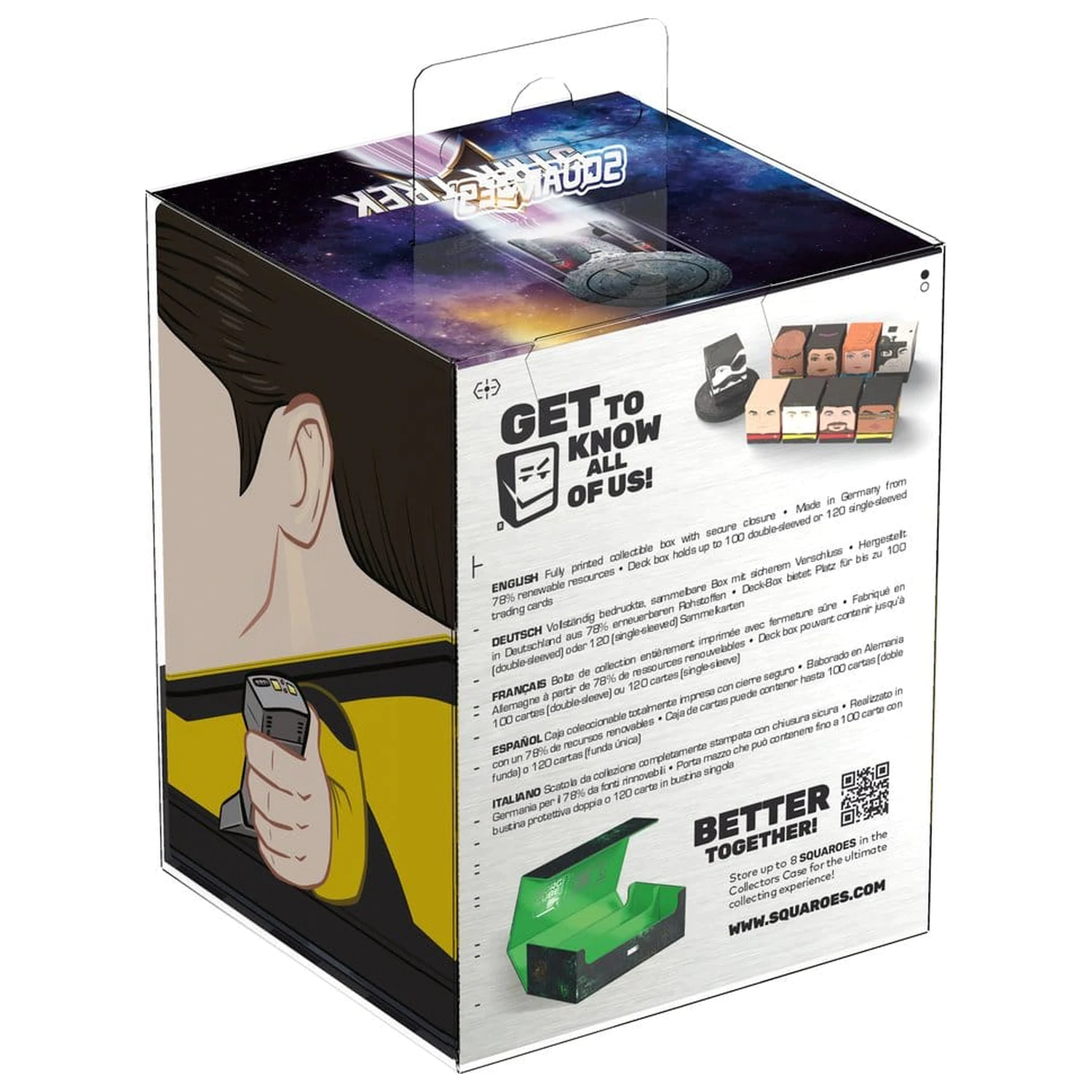 Squaroes Squaroe Star Trek: The Next Generation ST020 - Date poza produsului