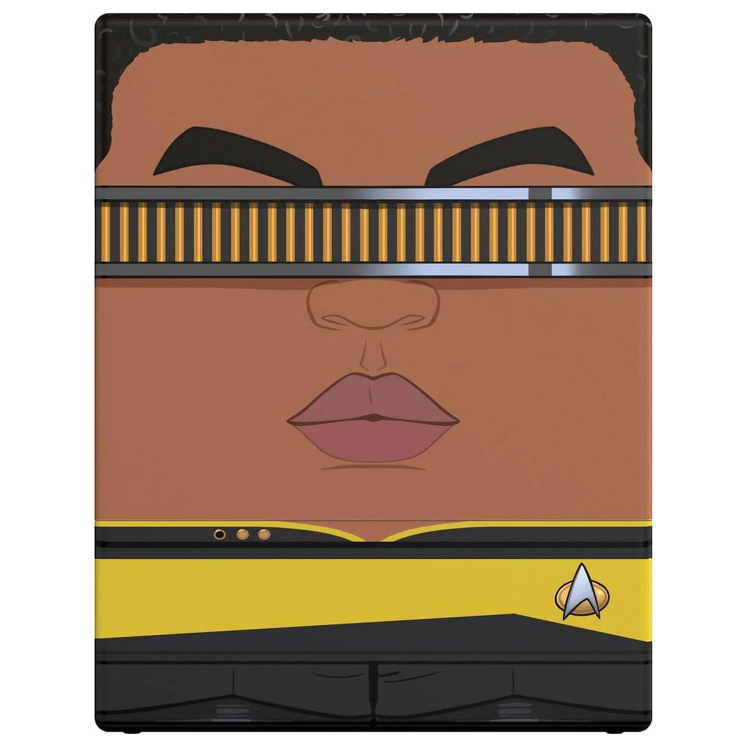 Squaroes Squaroe Star Trek: The Next Generation ST022 - Geordi La Forge poza produsului