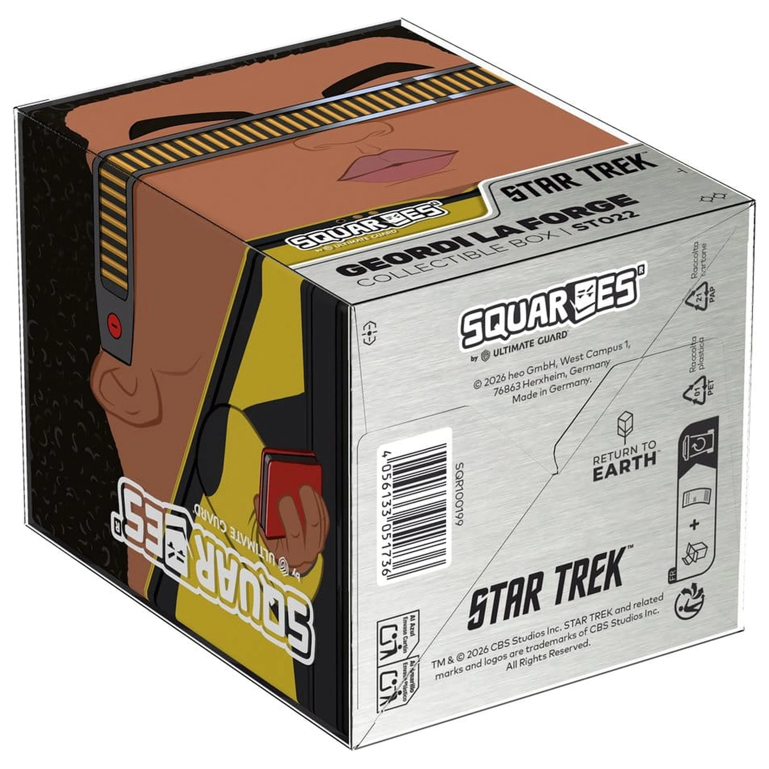 Squaroes Squaroe Star Trek: The Next Generation ST022 - Geordi La Forge poza produsului