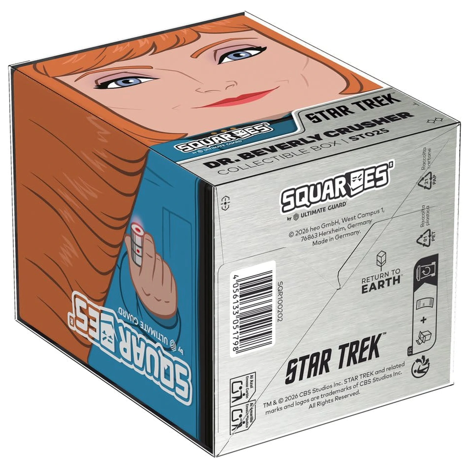 Squaroes Squaroe Star Trek: The Next Generation ST025 - Dr. Beverly Crusher poza produsului