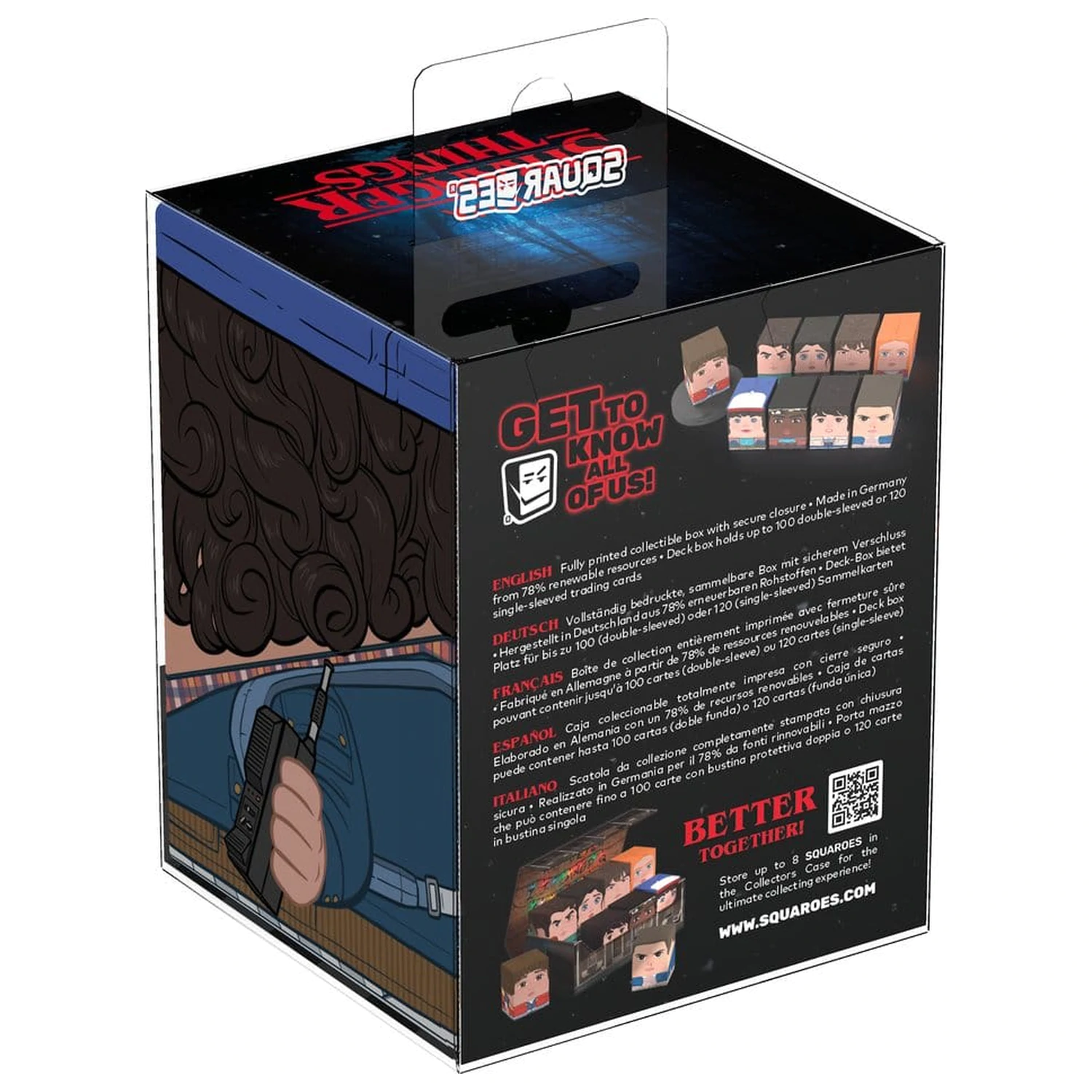 Squaroes Squaroe Stranger Things STR001 - Dustin poza produsului
