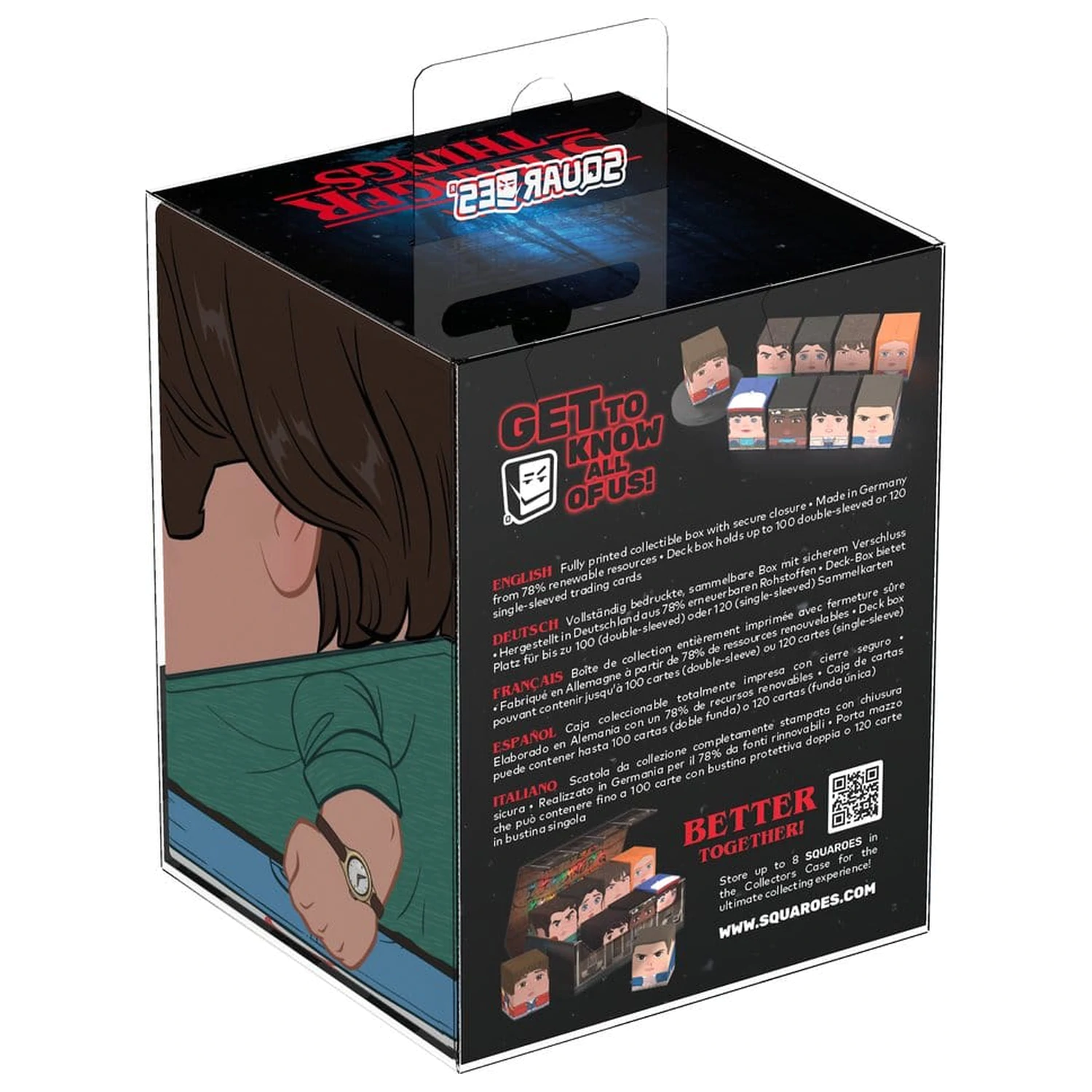 Squaroes Squaroe Stranger Things STR005 - Steve poza produsului