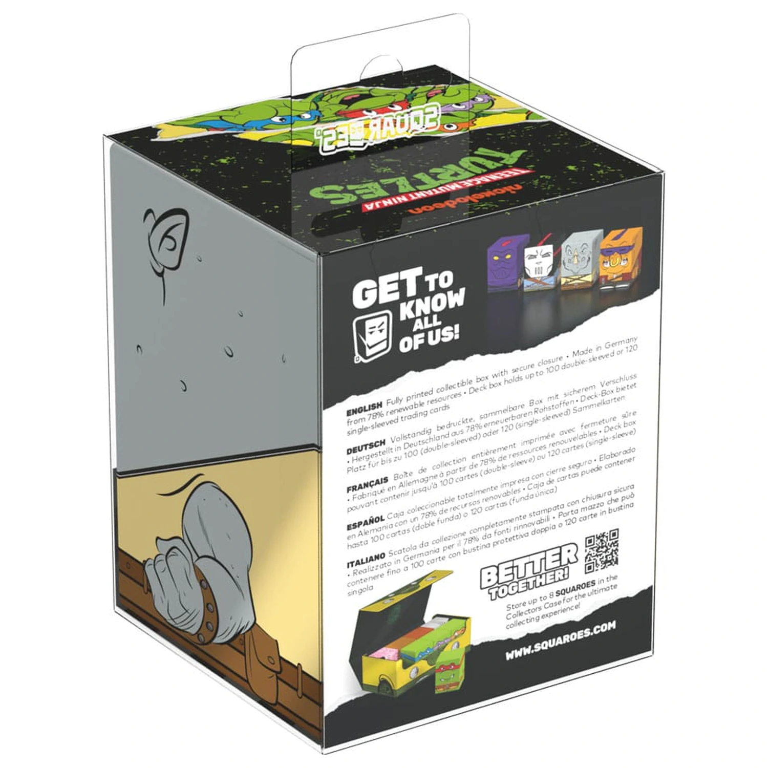 Squaroes - Squaroe Teenage Mutant Ninja Turtles™ NT010 - Rocksteady poza produsului