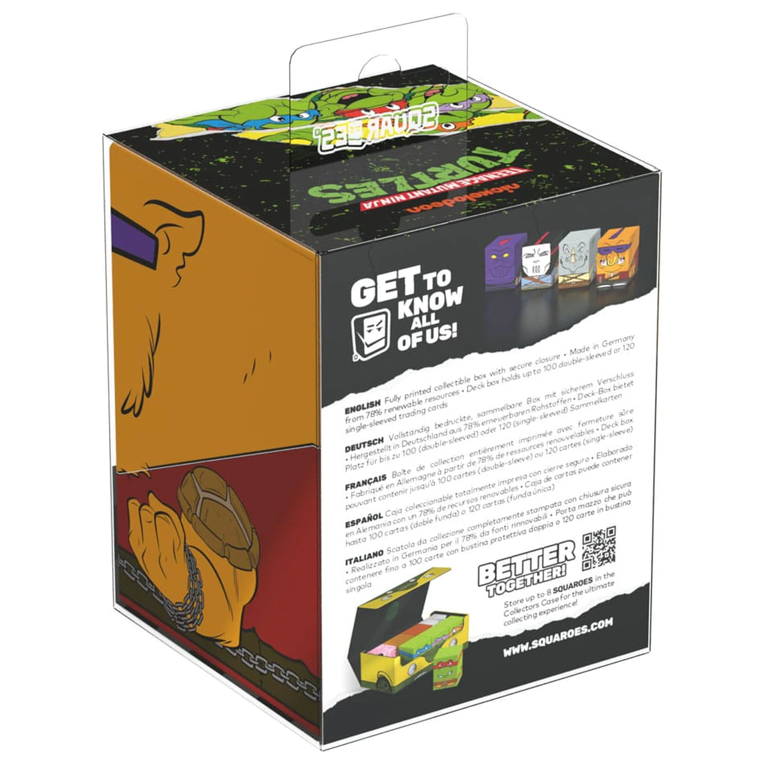 Squaroes - Squaroe Teenage Mutant Ninja Turtles™ NT011 - Bebop poza produsului