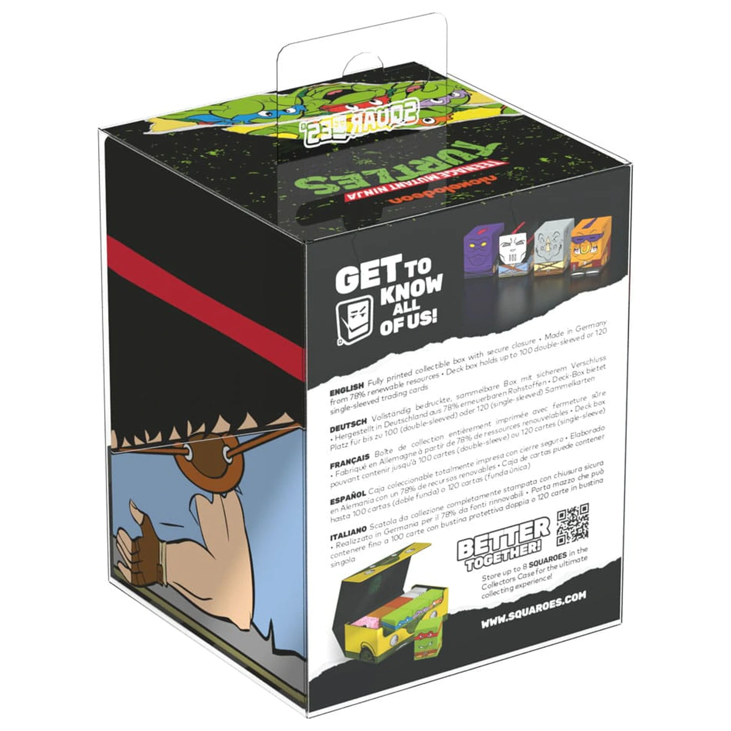 Squaroes - Squaroe Teenage Mutant Ninja Turtles NT012 - Casey Jones poza produsului