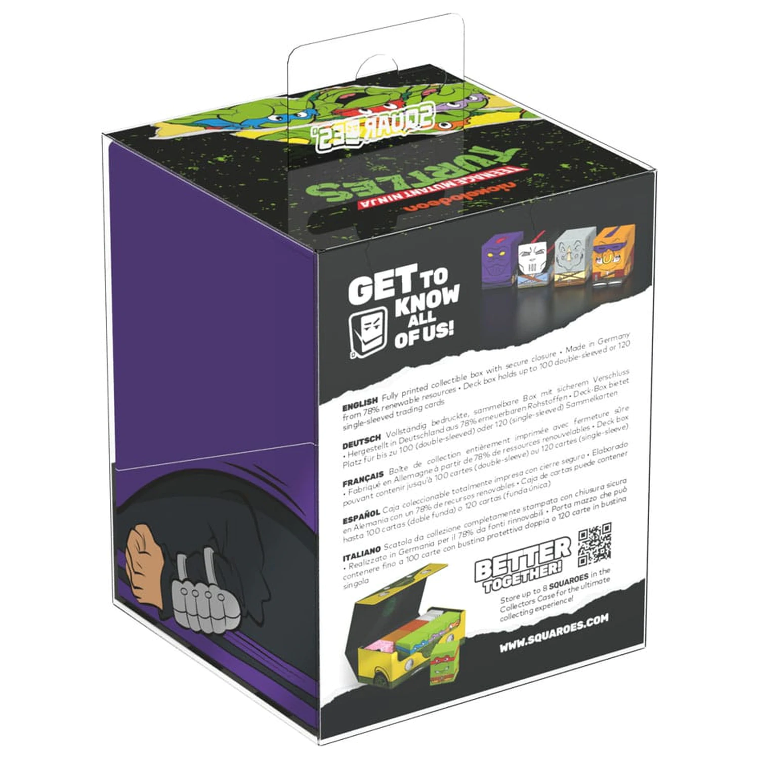 Squaroes - Squaroe Teenage Mutant Ninja Turtles NT013 - FootClan poza produsului