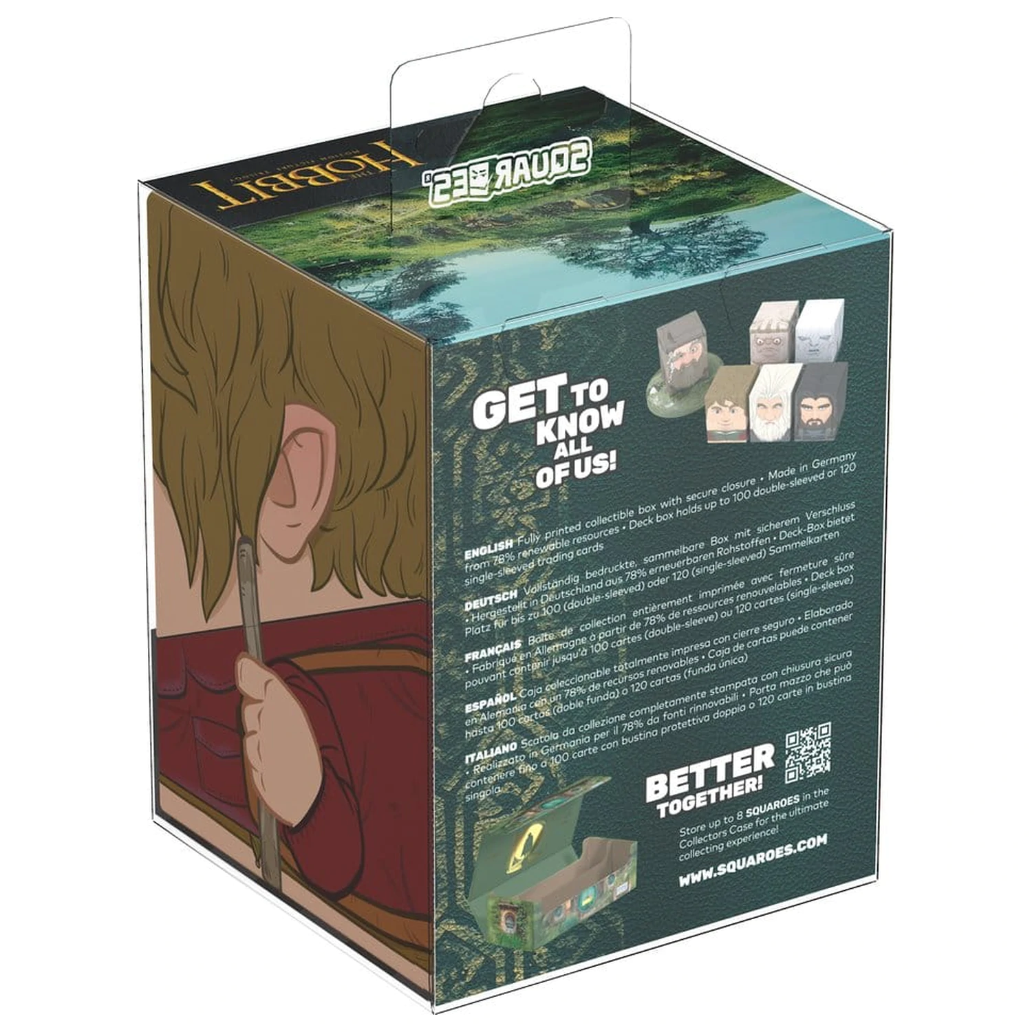 Squaroes Squaroe The Hobbit HOB001 - Bilbo Baggins poza produsului