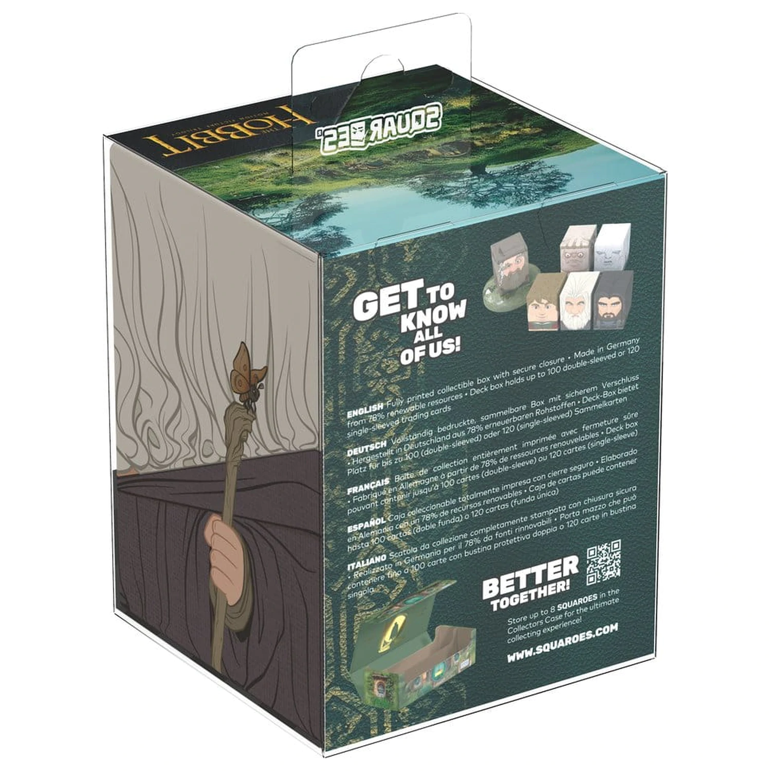 Squaroes Squaroe The Hobbit HOB002 - Gandalf the Grey poza produsului