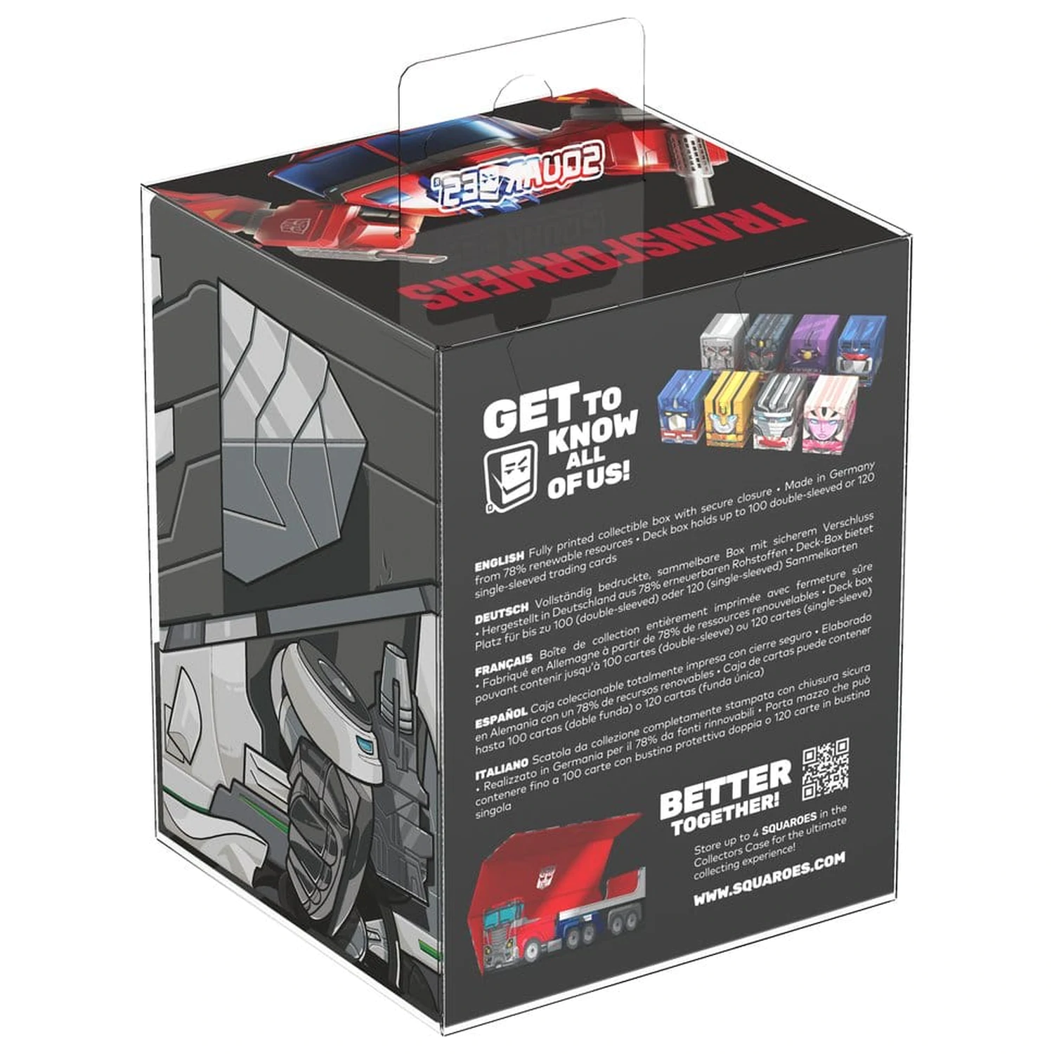 Squaroes Squaroe Transformers TR003 - Wheeljack poza produsului