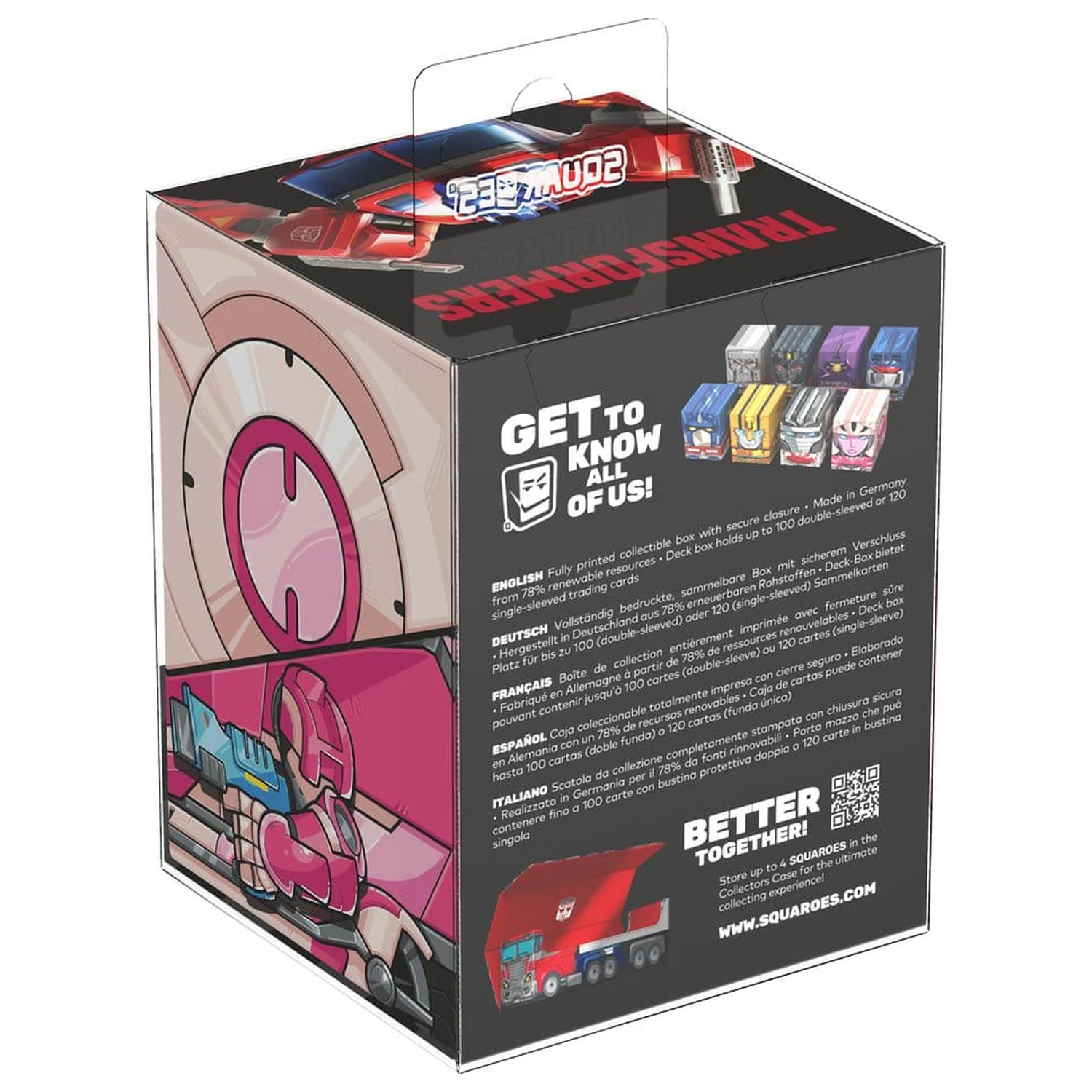 Squaroes Squaroe Transformers TR004 - Arcee poza produsului
