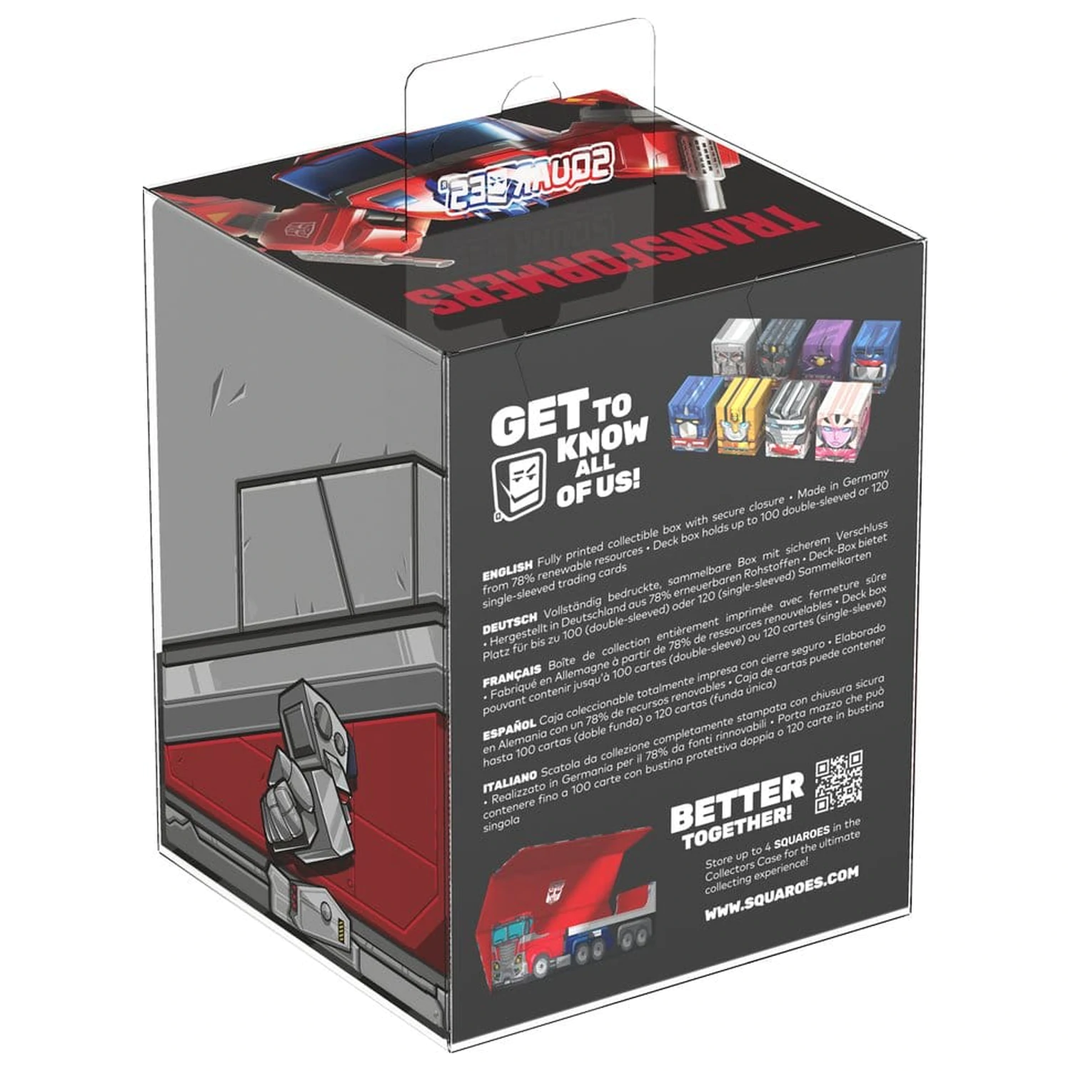 Squaroes Squaroe Transformers TR005 - Megatron poza produsului