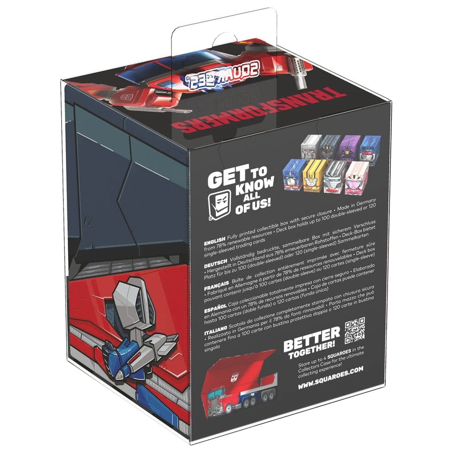 Squaroes Squaroe Transformers TR006 - Starscream poza produsului