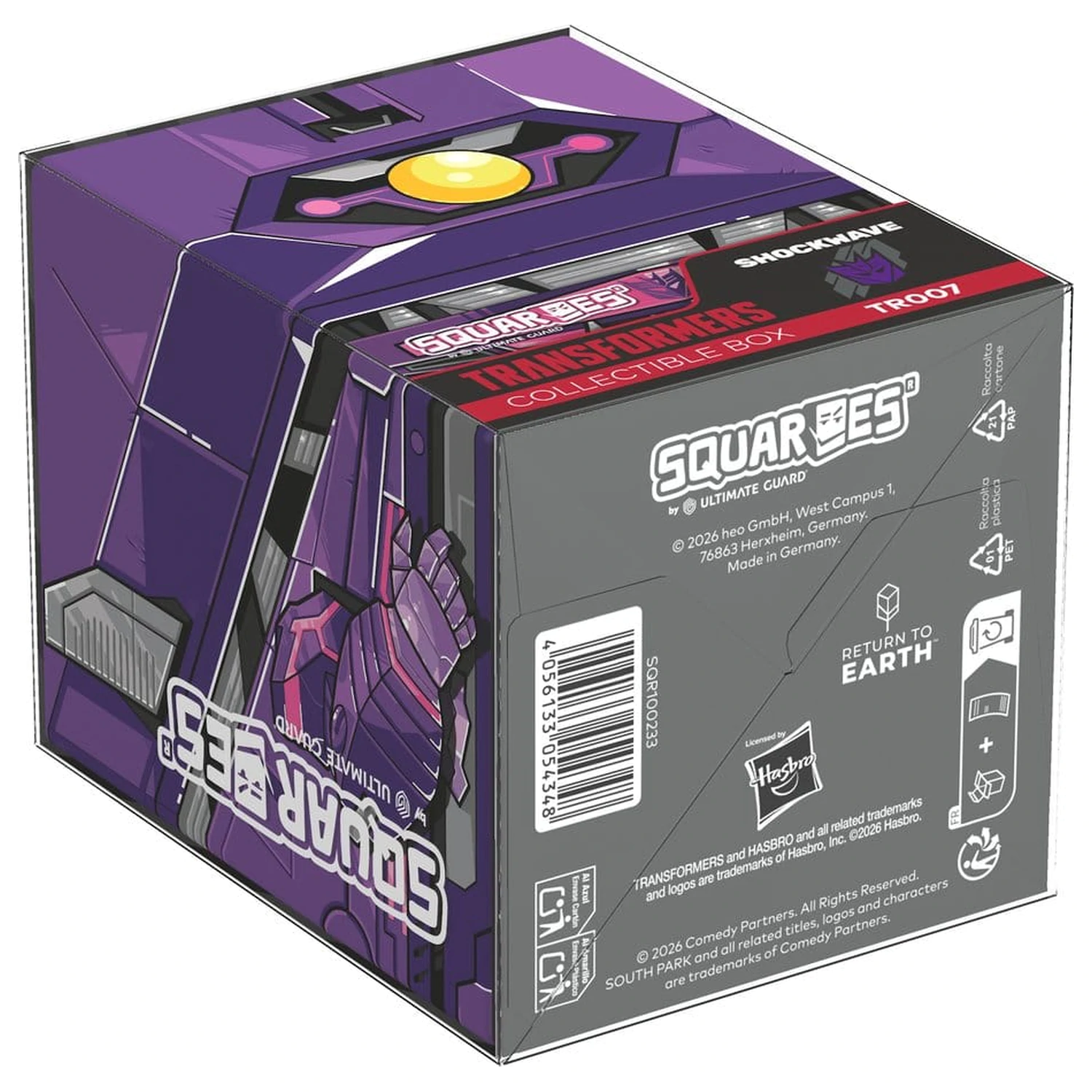 Squaroes Squaroe Transformers TR007 - Shockwave poza produsului