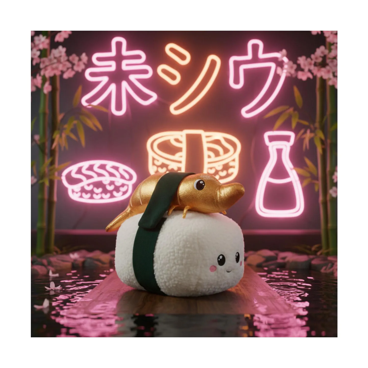 Squeezlings Plus Niko Nigiri 20 cm poza produsului