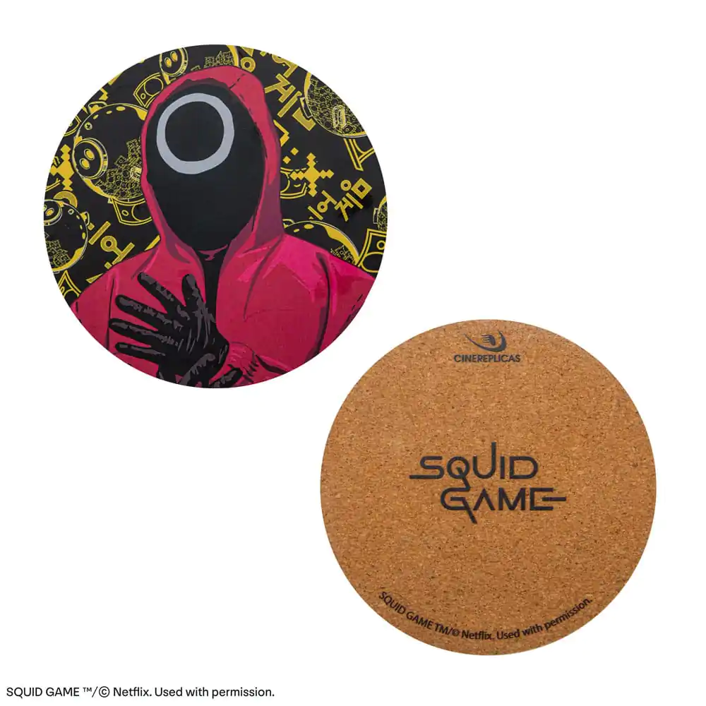 Squid Game Coaster set de 4 poza produsului