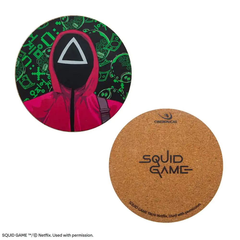 Squid Game Coaster set de 4 poza produsului