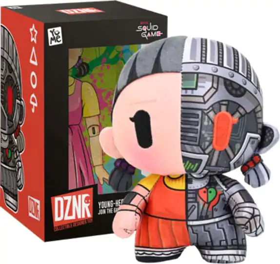 Figurină de pluș Squid Game DZNR Young-Hee Join the Game Edition 18 cm poza produsului