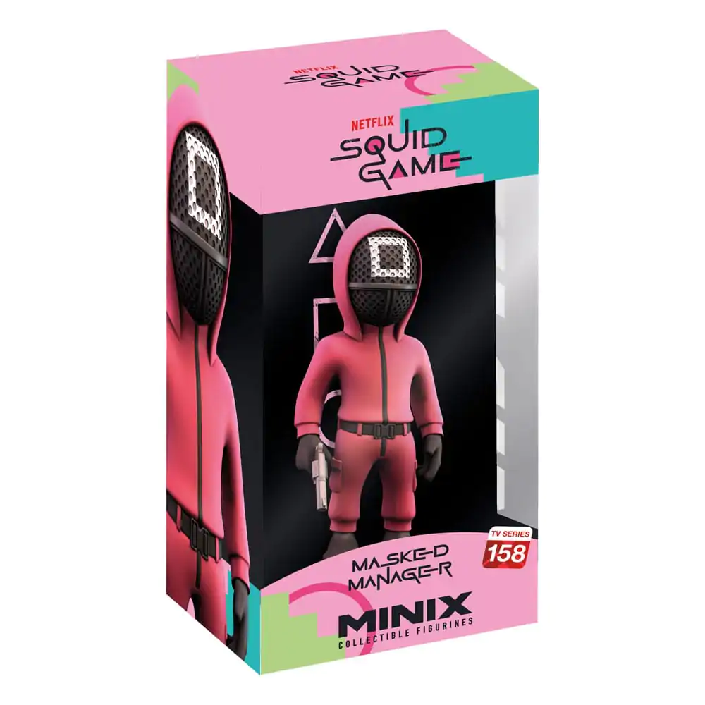 Figurină Minix Squid Game Gardian Mascat Pătrat 12 cm poza produsului