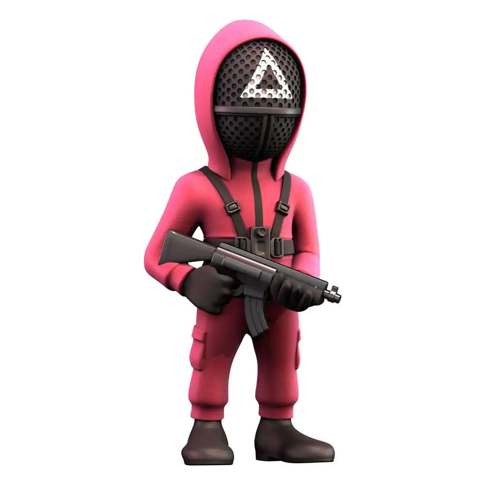 Figurină Minix Squid Game Gardian Mascat Triunghi 12 cm poza produsului