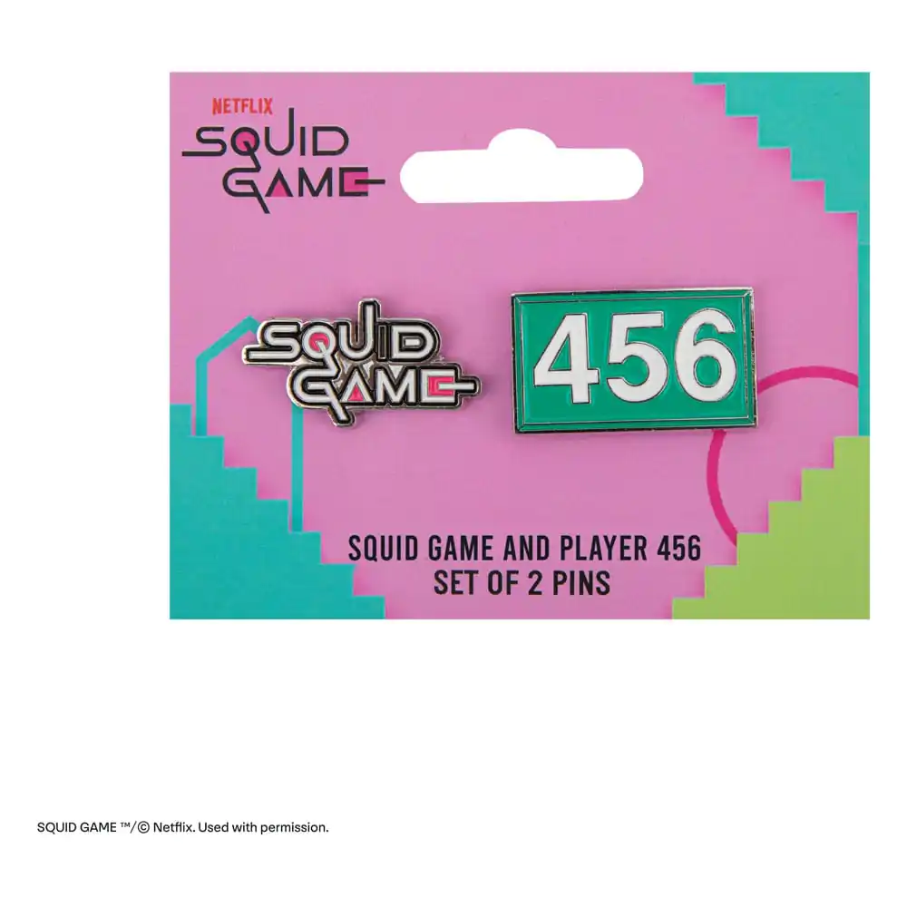 Set de insigne Squid Game 2-Pack Squid Game & Player 456 poza produsului
