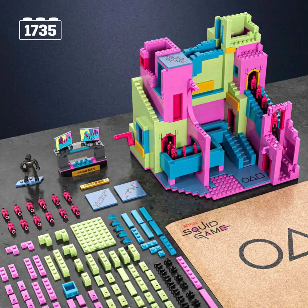 Squid Game MEGA Set de constructie Squid Game Staircase poza produsului