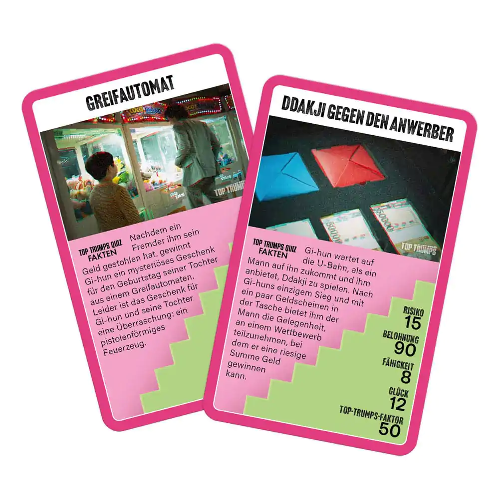 Squid Game Card Game Top Trumps Collectables *German Version* Joc de cărți poza produsului