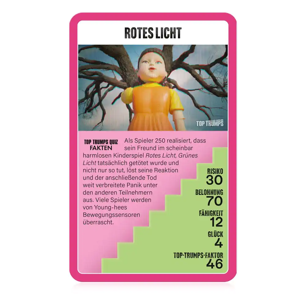 Squid Game Card Game Top Trumps Collectables *German Version* Joc de cărți poza produsului