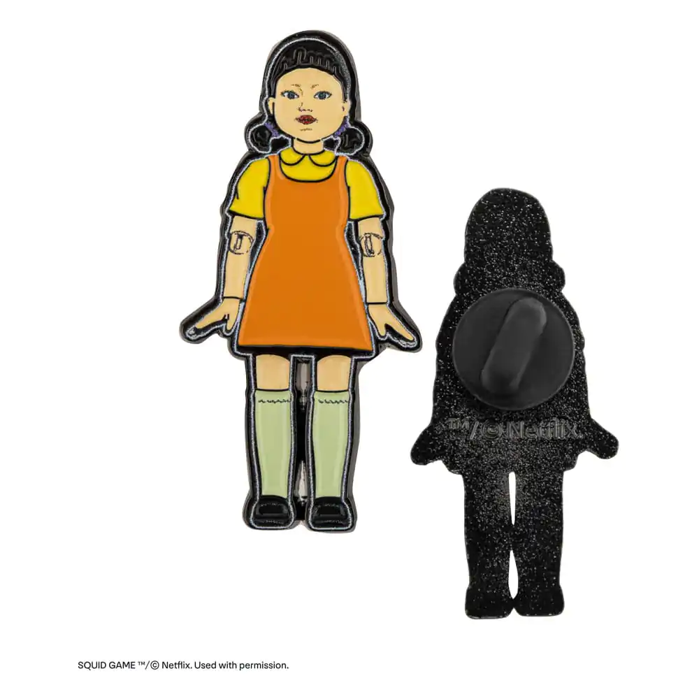 Squid Game Pins Set de 2 Young-hee &amp; Soldier poza produsului