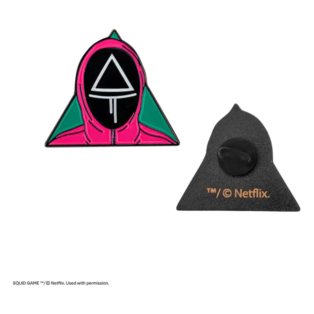 Squid Game Pins Set de 2 Young-hee &amp; Soldier poza produsului