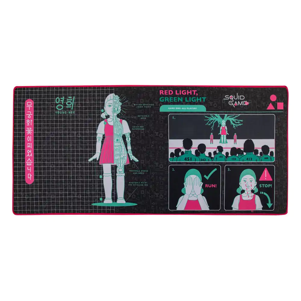 Squid Game Desk Pad Young-Hee Planșă Albastră pentru Birou poza produsului