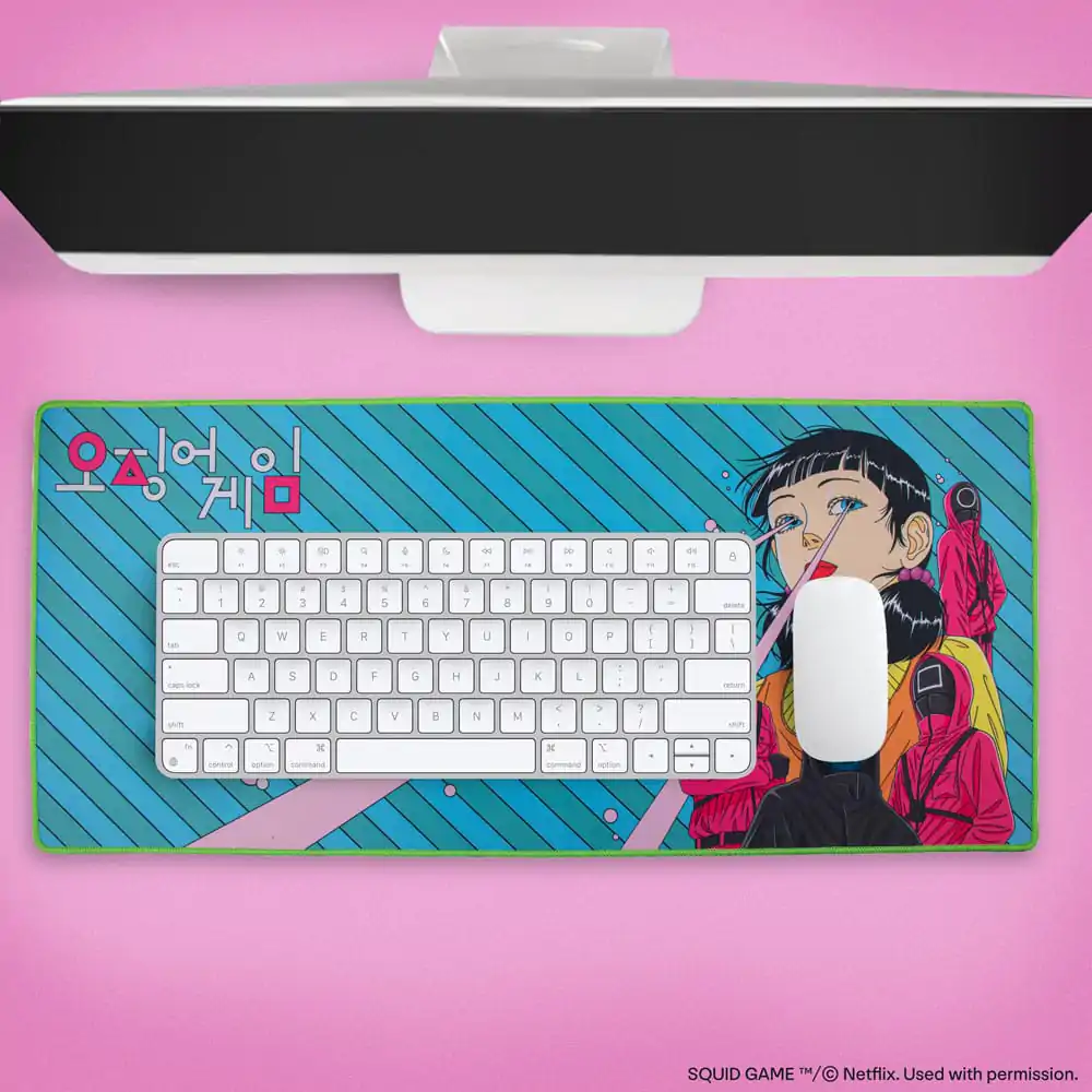 Squid Game Desk Pad Young-Hee - Mousepad de birou poza produsului
