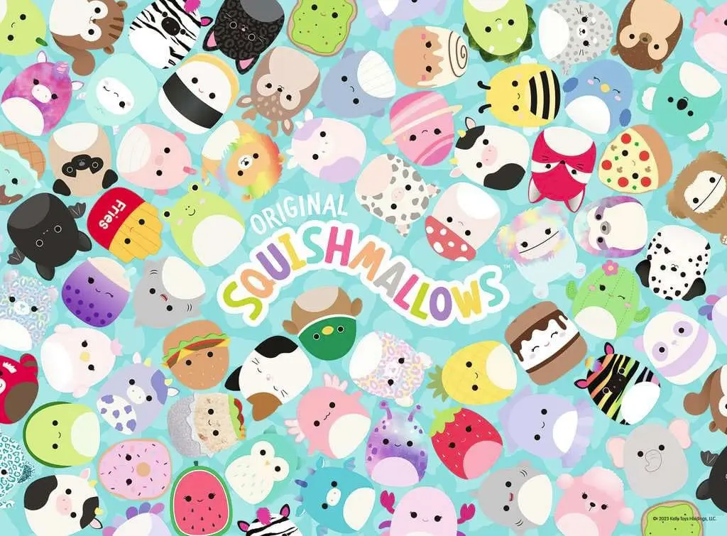 Squishmallows Puzzle pentru copii XXL Mallow Days (200 piese) poza produsului