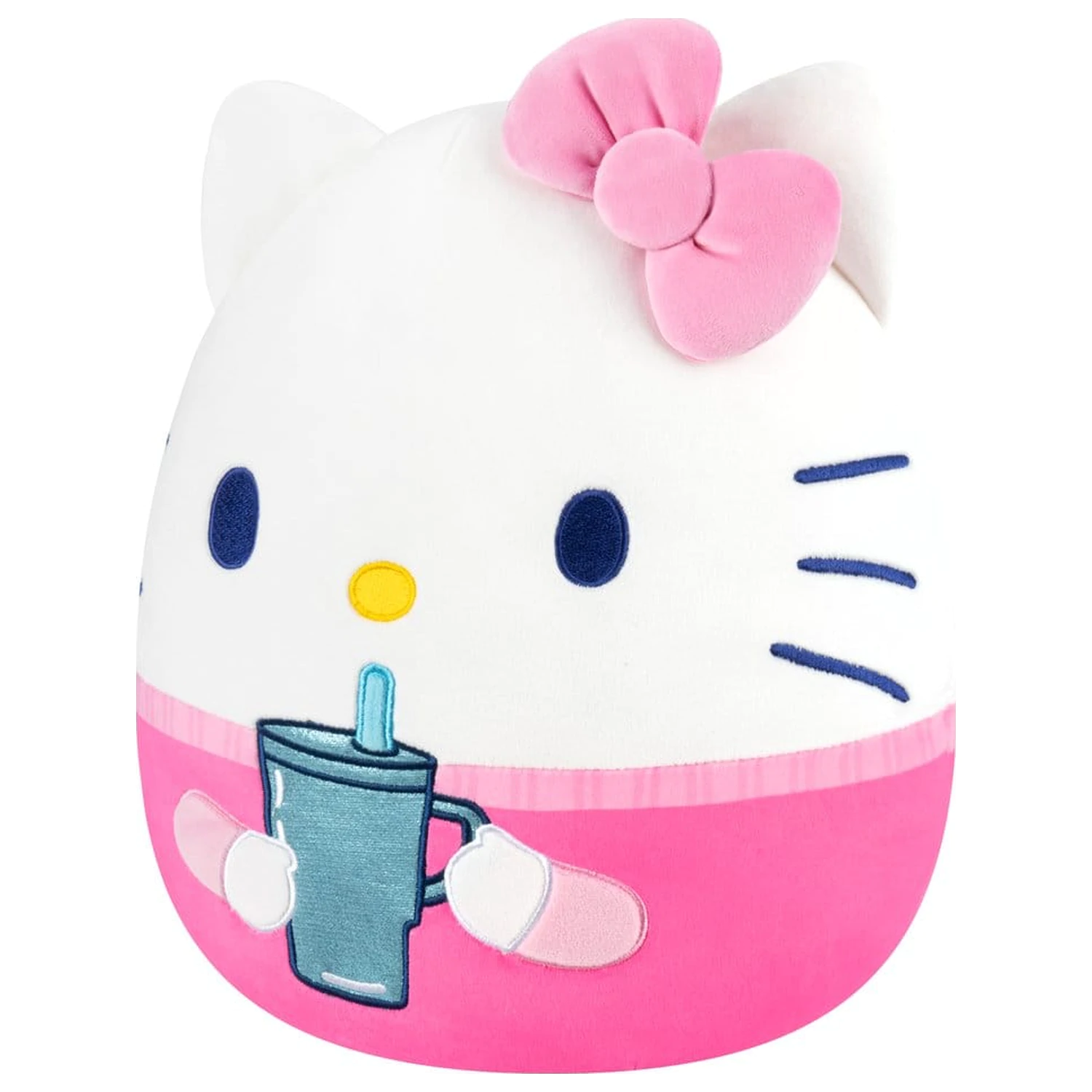 Squishmallows Hello Kitty and Friends Plus Hello Kitty Cup 30 cm poza produsului