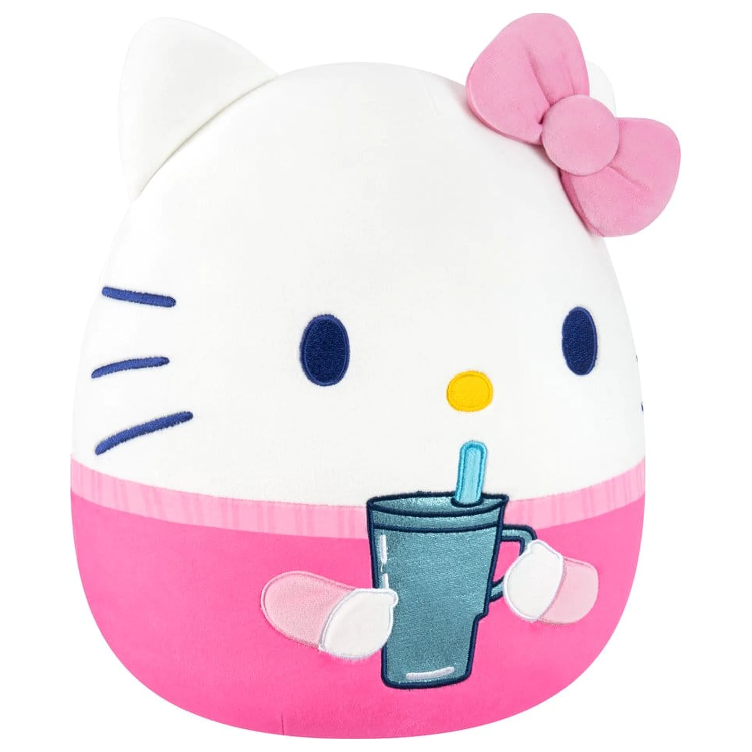 Squishmallows Hello Kitty and Friends Plus Hello Kitty Cup 30 cm poza produsului