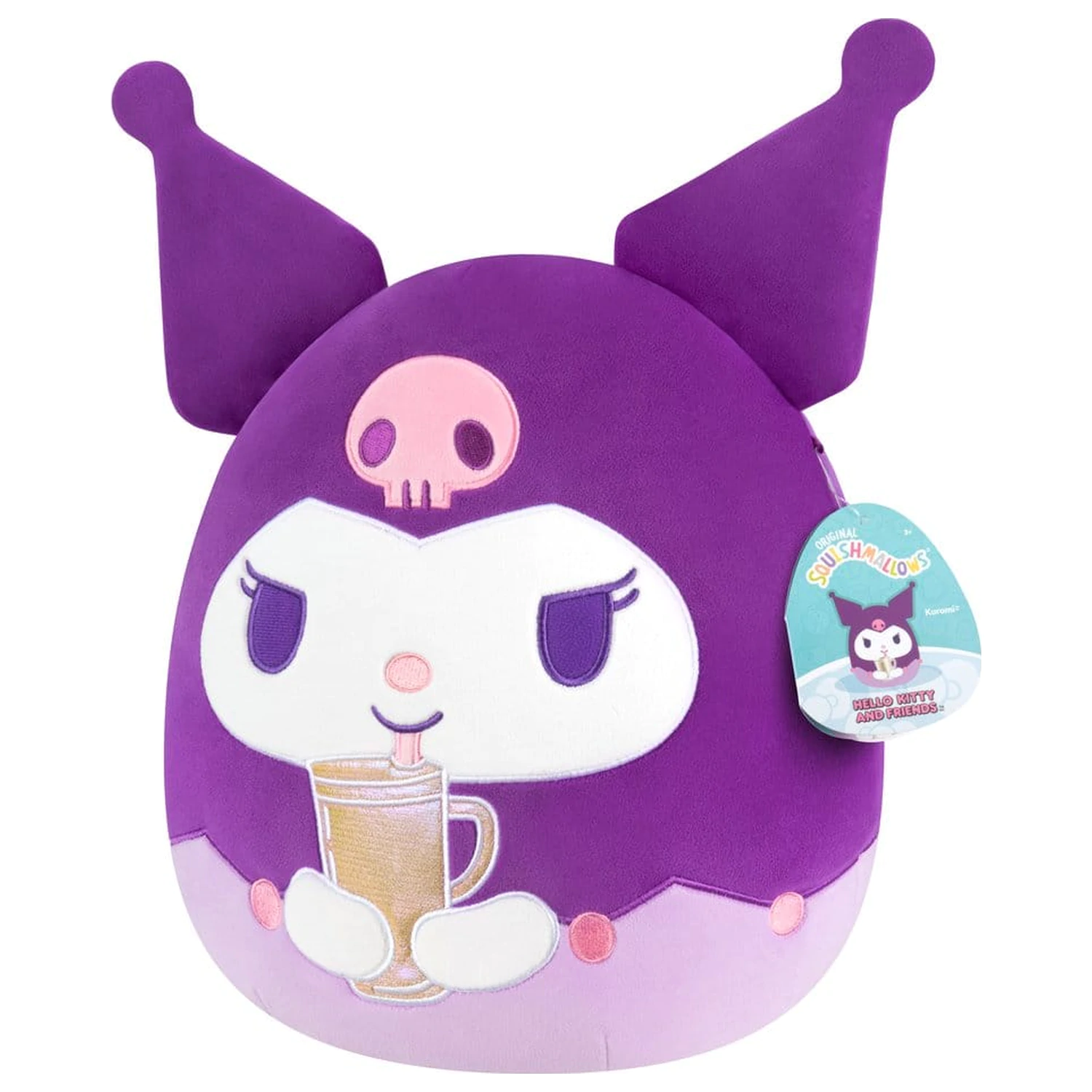 Squishmallows Hello Kitty and Friends Plush Kuromi Cup de pluș 30 cm poza produsului