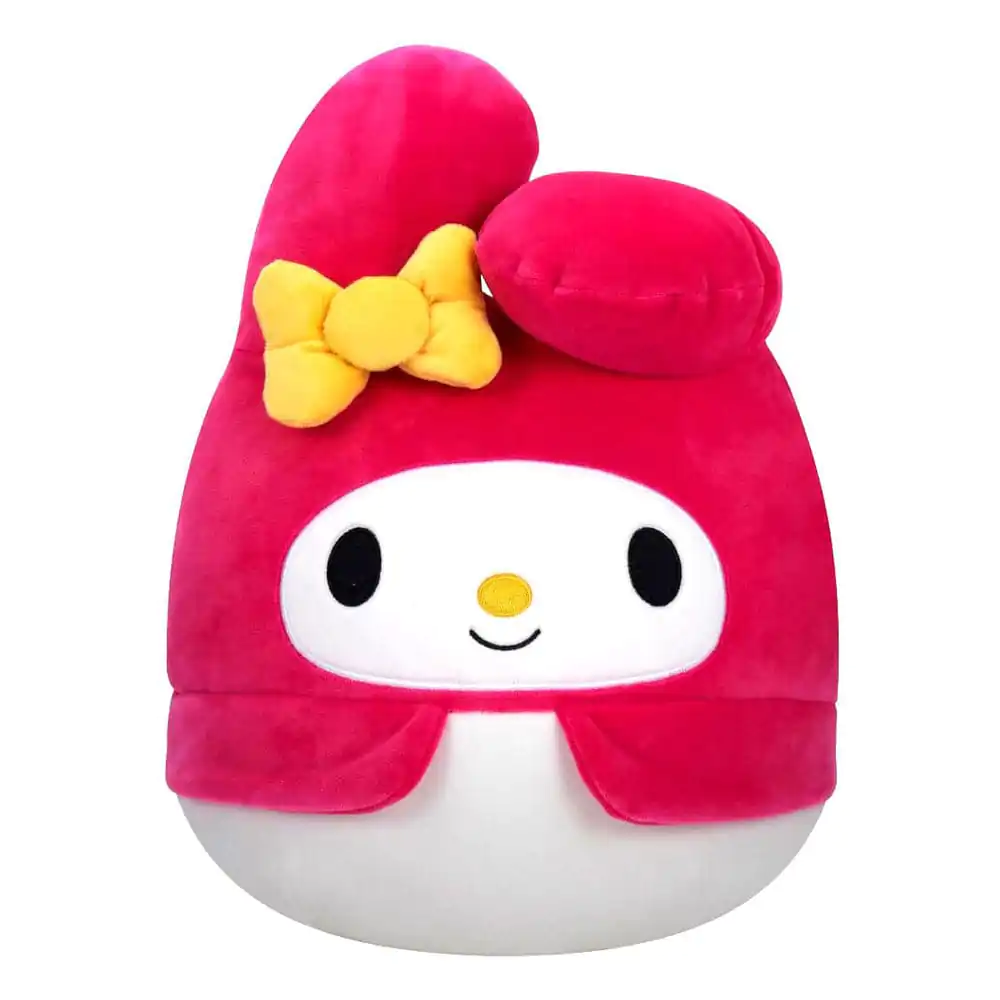 Figurină de pluș Squishmallows Sanrio Core My Melody Yellow Bow and Pink Suit 25 cm poza produsului